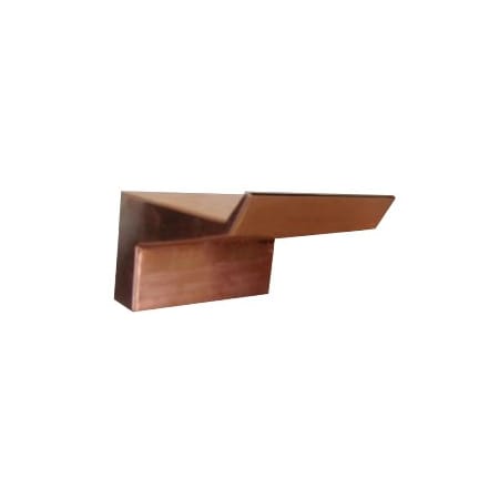 The Outdoor Plus Arch Flow Scupper 48 - Copper OPT-ARF48
